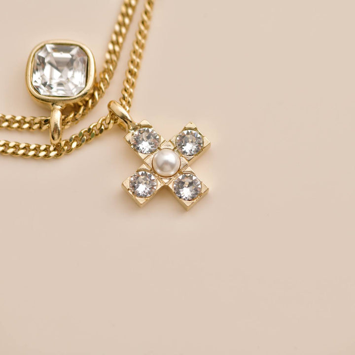 Second Hand Chanel 2021 Multi Motif Pendant Necklace