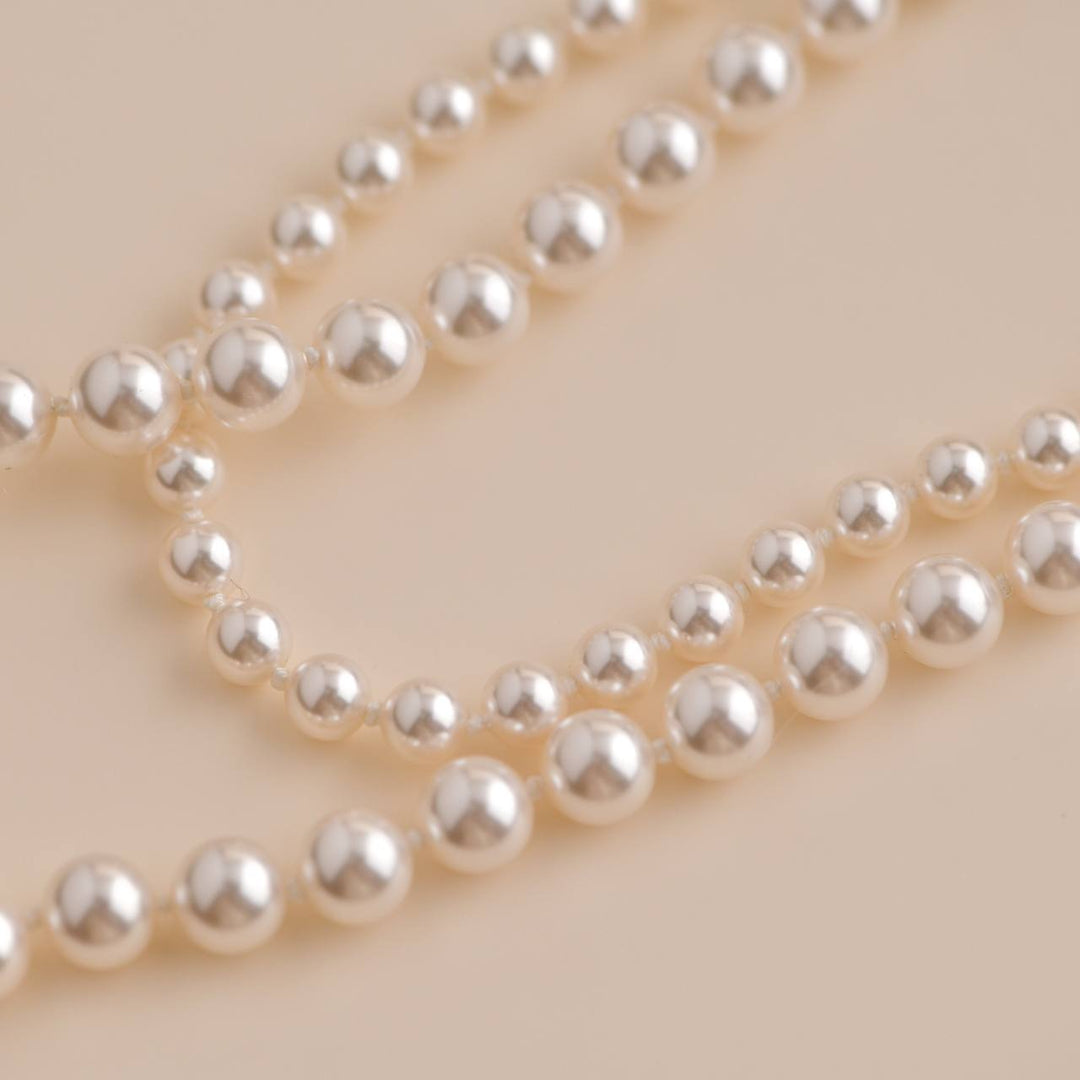 chanel pearl necklace