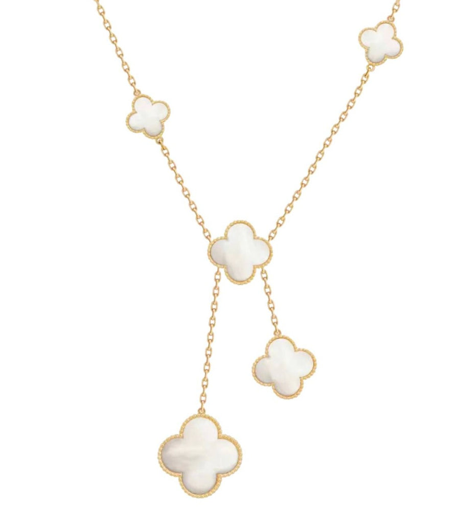 Van Cleef & Arpels White Mother of Pearl Necklace