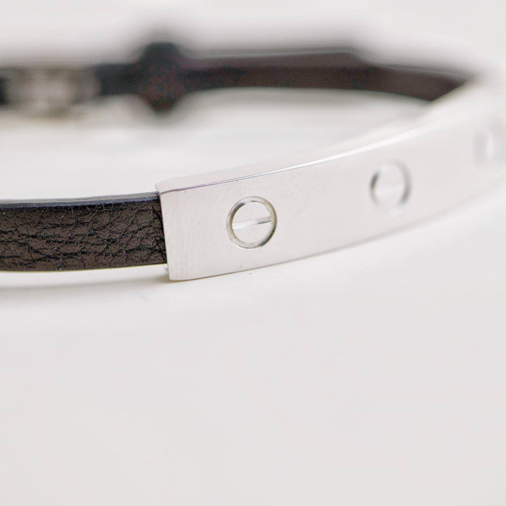 Cartier 18K Love White Gold  Bracelet