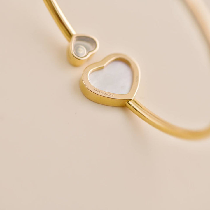 Chopard 18K Rose Gold  Happy Heart Bracelet Second Hand