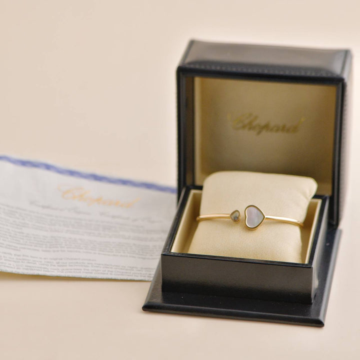 Chopard 18K Rose Gold Mother of Pearl Diamond  Bracelet