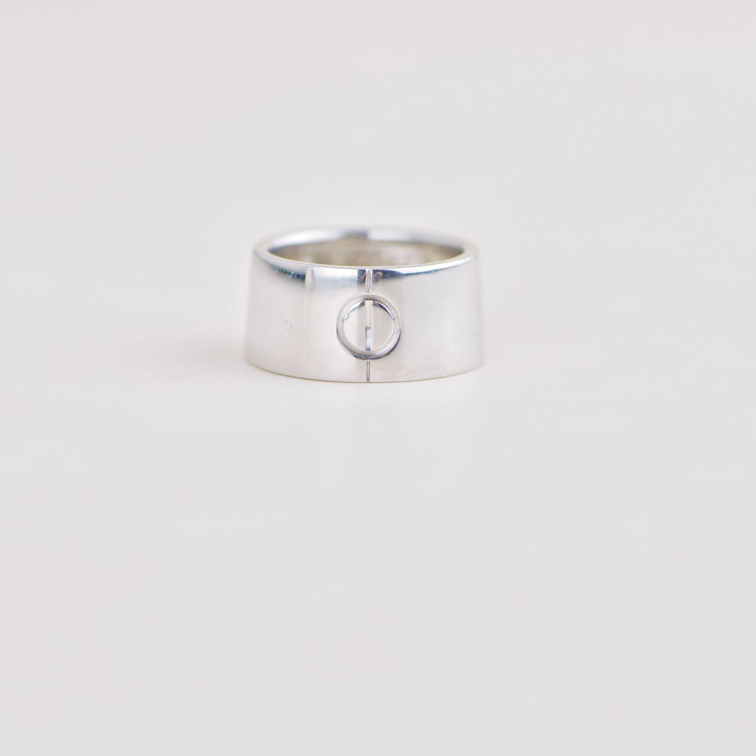 Preloved Cartier Love Wide 18K White Gold Ring
