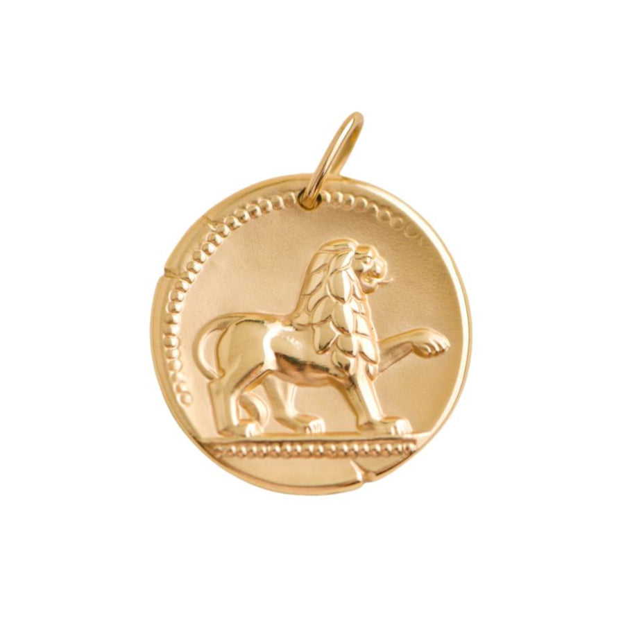 Preloved Van Cleef & Arpels Zodiaque medal Leonis 18k Yellow Gold Pendant