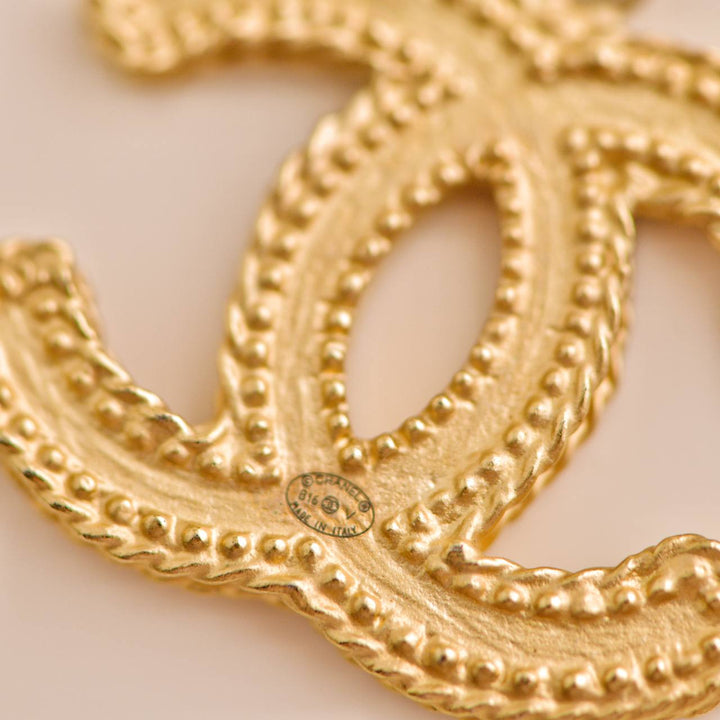 Pre-owned Chanel CC Drop Earrings