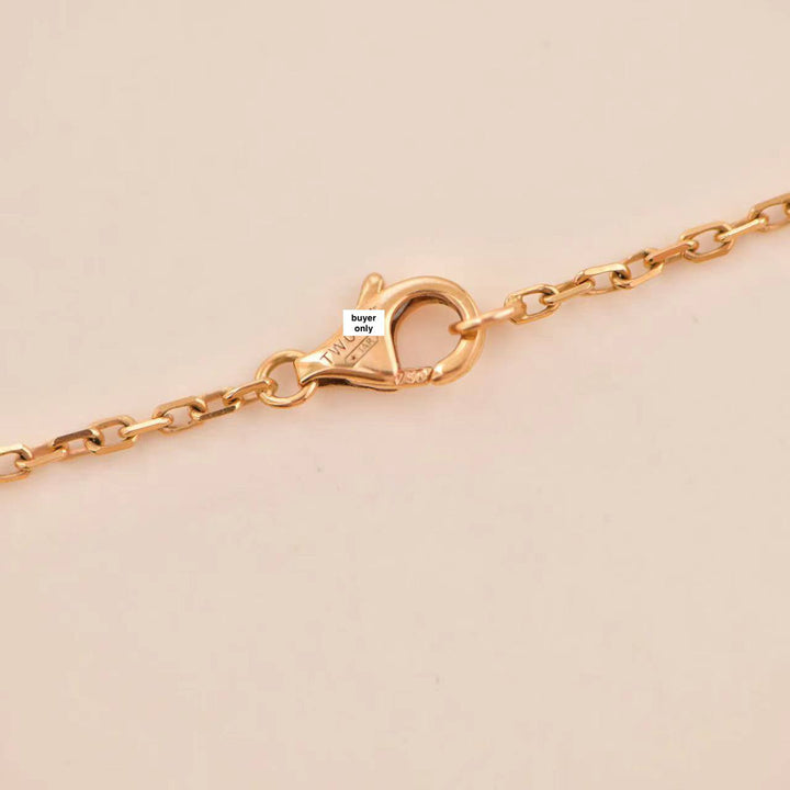 Cartier Rose Gold Pink Sapphire Trinity Pendant Necklace