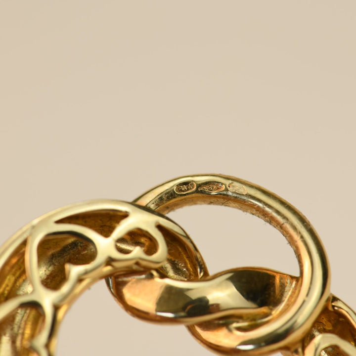 Boucheron Heart Shape Yellow Gold Pendant