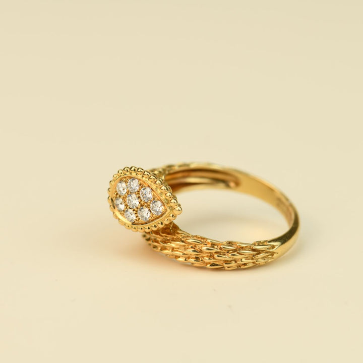 Boucheron Serpent Boheme Diamond Ring Size 60