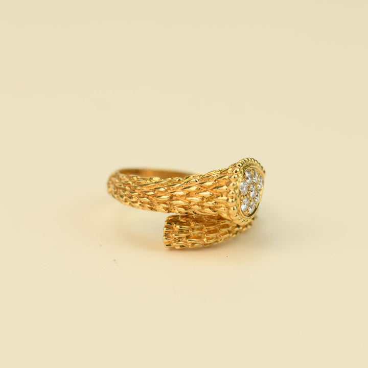 Boucheron Serpent Boheme Diamond Ring Size 60