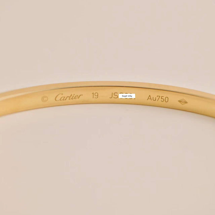 Preloved Cartier Love Bracelet Small Model 18K Gold