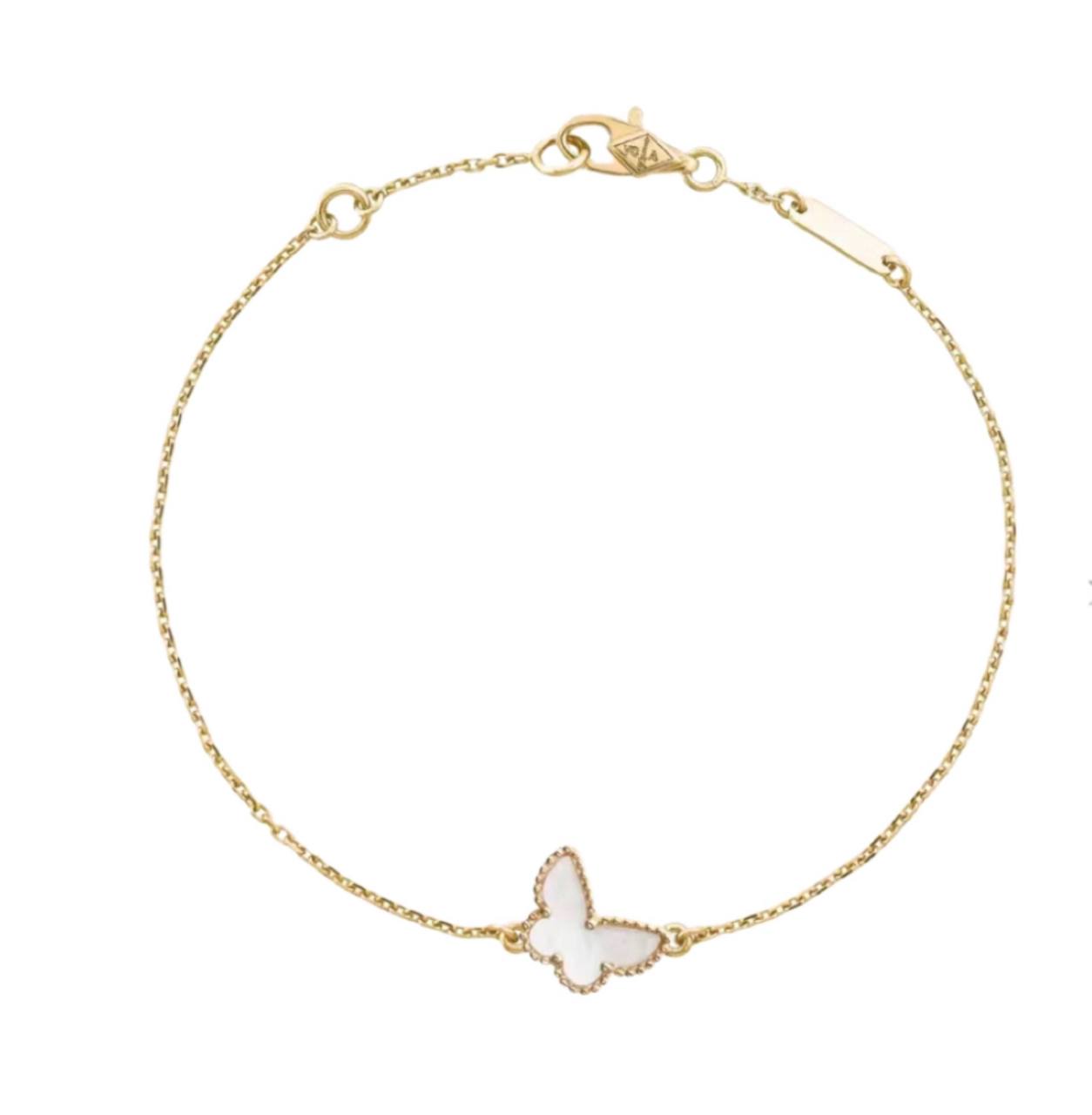 Van Cleef & Arpels Sweet Alhambra Mother-of-Pearl Butterfly 18K