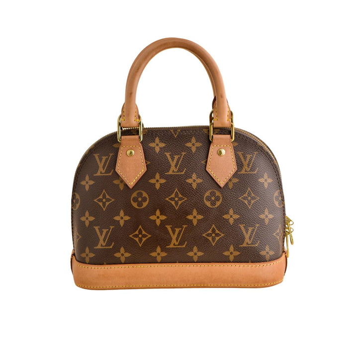 Preowned LV Monogram Alma BB Satchel Bag