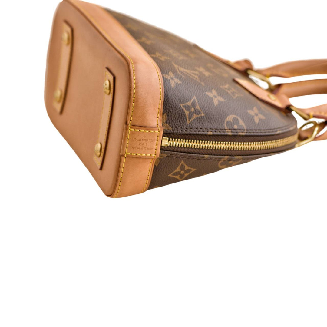 Preloved Louis Vuitton Monogram Alma BB Satchel Handbag