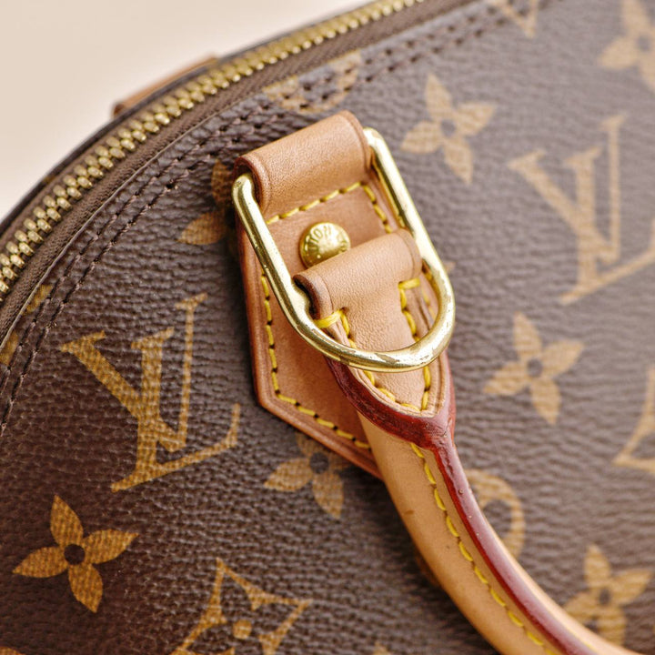Used Louis Vuitton Monogram Alma BB Satchel Handbag