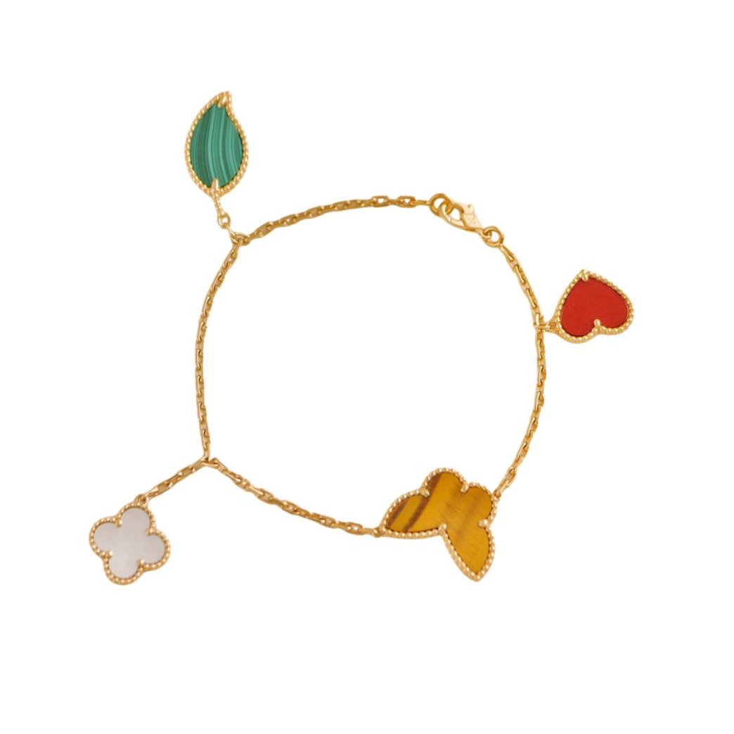 Van Cleef & Arpels Four Flowers Irregular high quality Bracelet