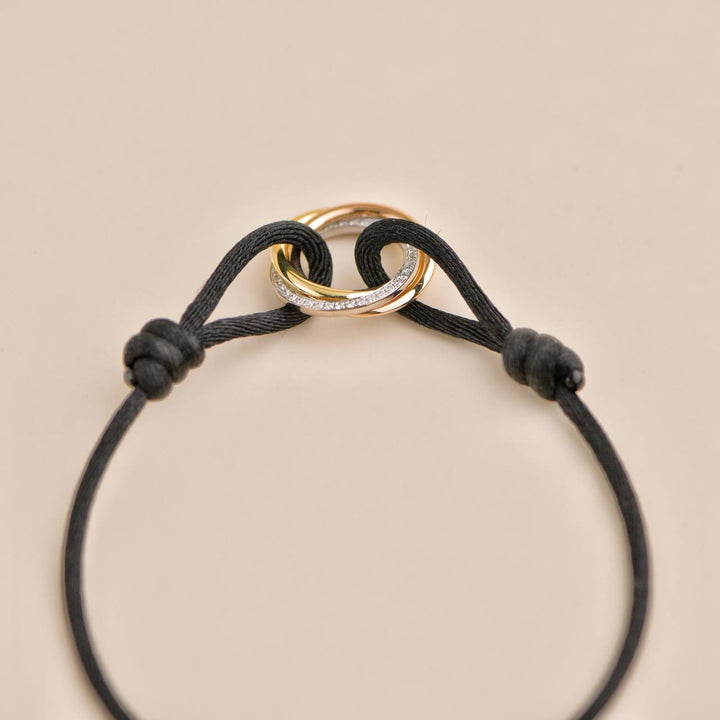 Second Hand Cartier Trinity Cord Bracelet