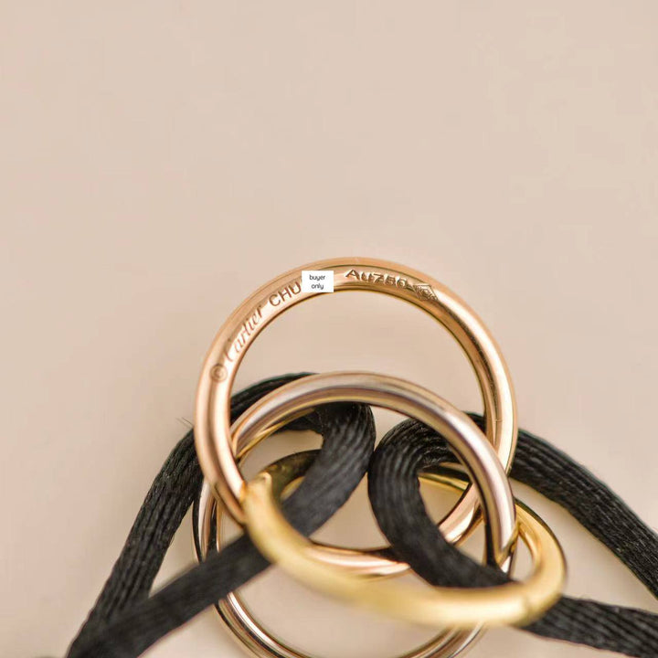 Pre-loved Luxury Cartier Trinity Cord Bracelet