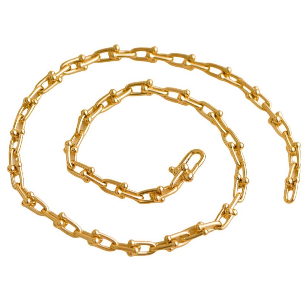 Tiffany HardWear Small Link 18k Yellow Gold Necklace