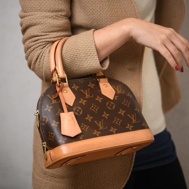 Second Hand Louis Vuitton Monogram Alma BB Satchel Bag