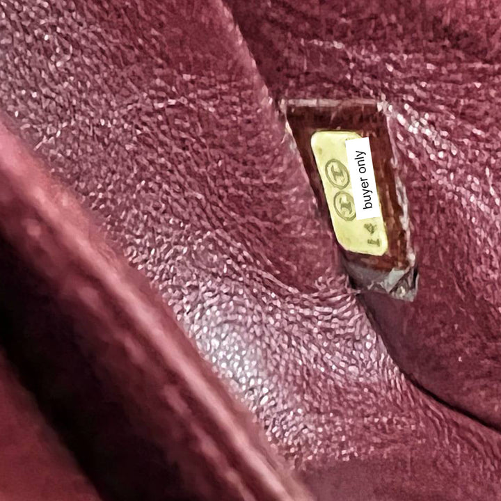 Chanel Lambskin Black Quilted Medium Classic Double Flap Bag