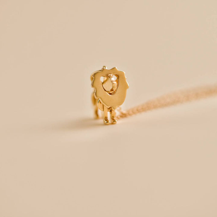 Tiffany & Co. Save the Wild Charity Collection 18K Rose Gold Lion Pendant Necklace