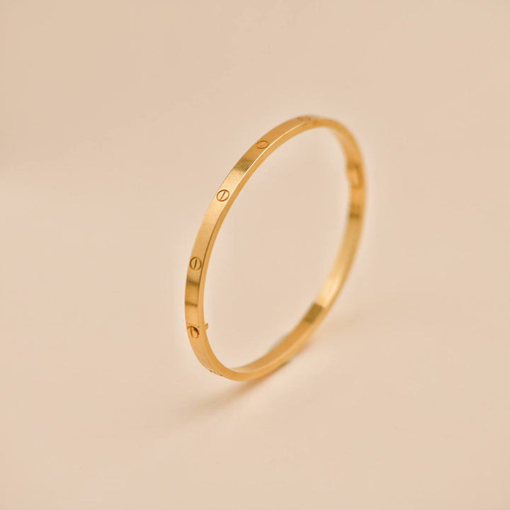 Used Cartier Love 18K Yellow Gold Bracelet Small Model