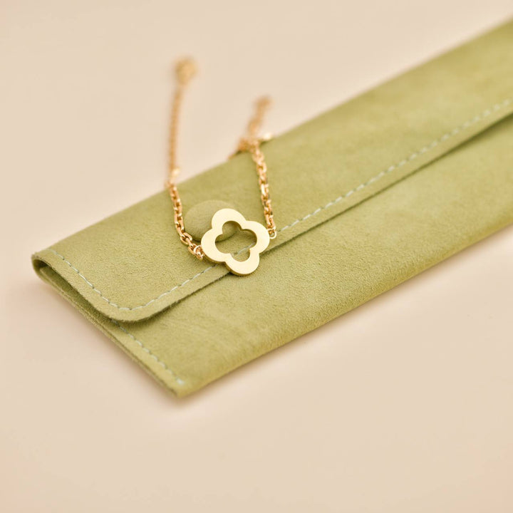 Used Van Cleef & Arpels Byzantine Alhambra 18K Yellow Gold Bracelet