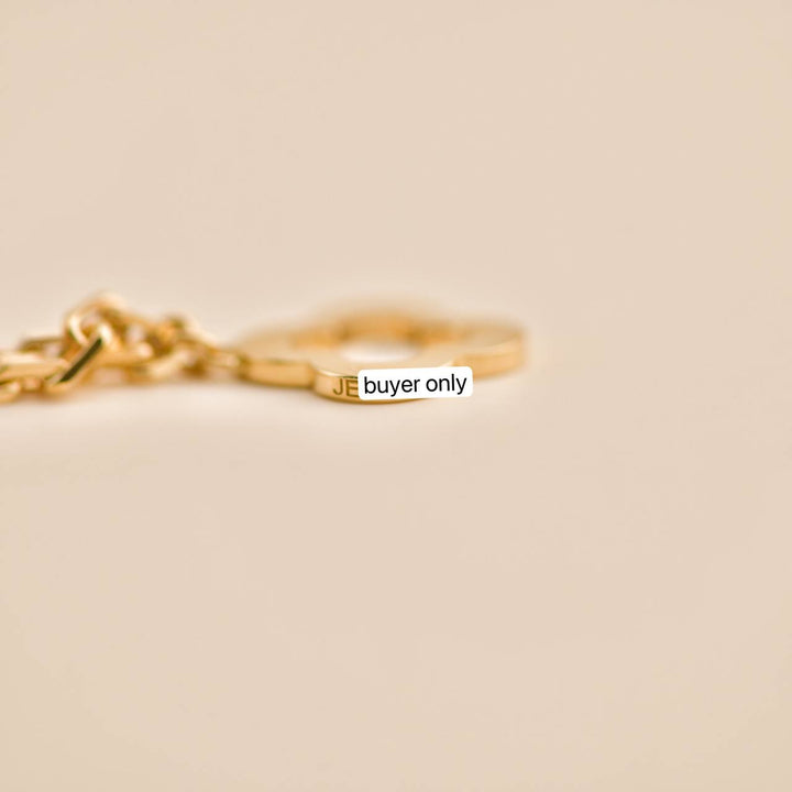 Used Van Cleef Byzantine Alhambra 18K Yellow Gold Bracelet