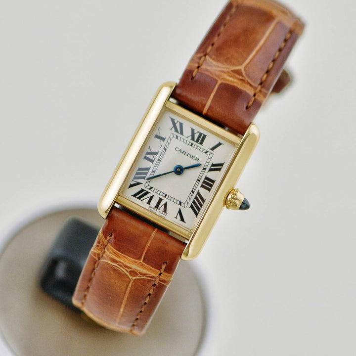 Used Cartier Tank Louis Small Model 18k Yellow Gold Watch W1529856