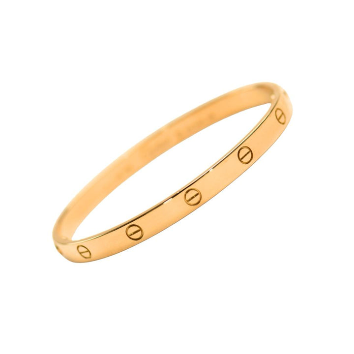Preloved Cartier Love 18K Gold Bracelet
