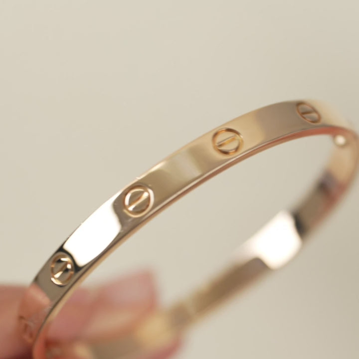 Used Cartier Love 18K Rose Gold Bracelet