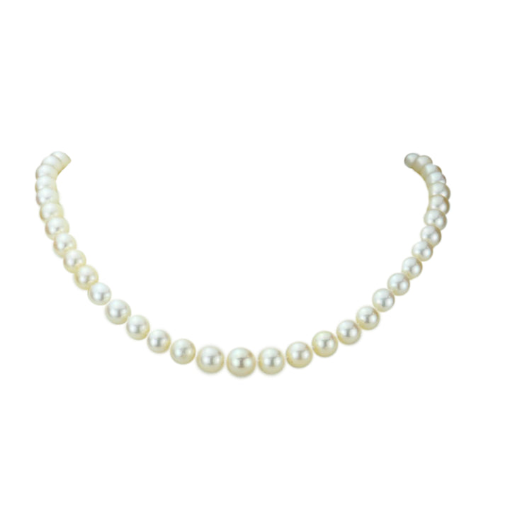 Preloved Boucheron Pearl Diamond Platinum Necklace