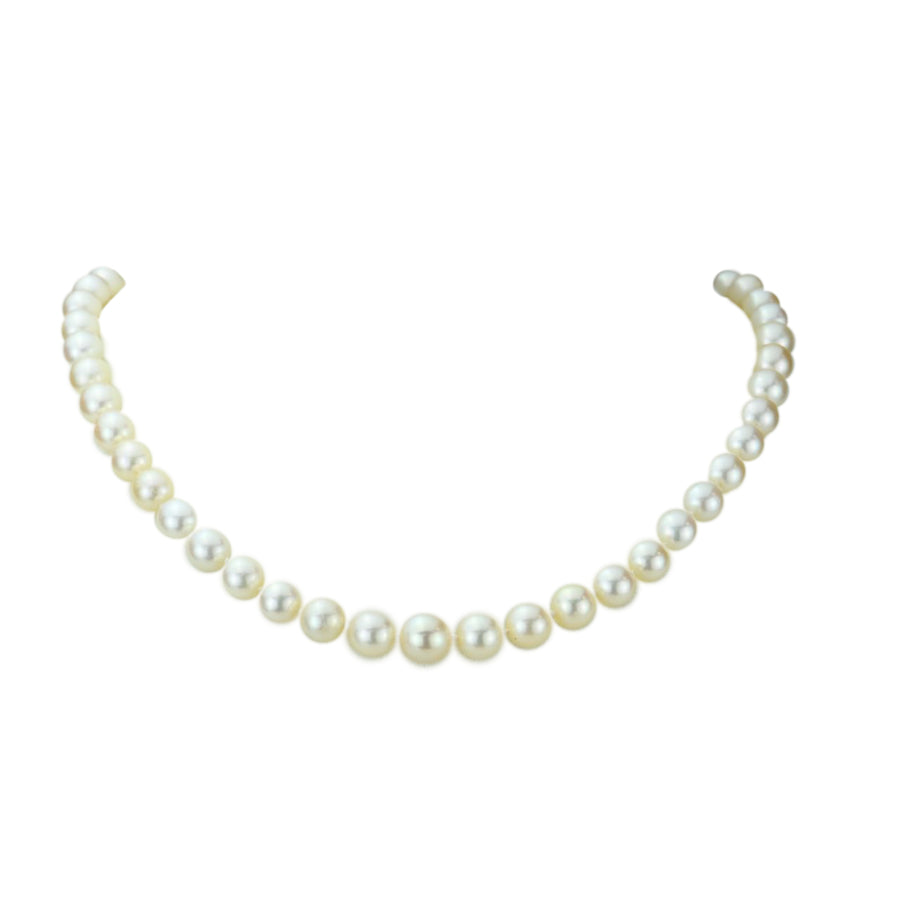 Preloved Boucheron Pearl Diamond Platinum Necklace