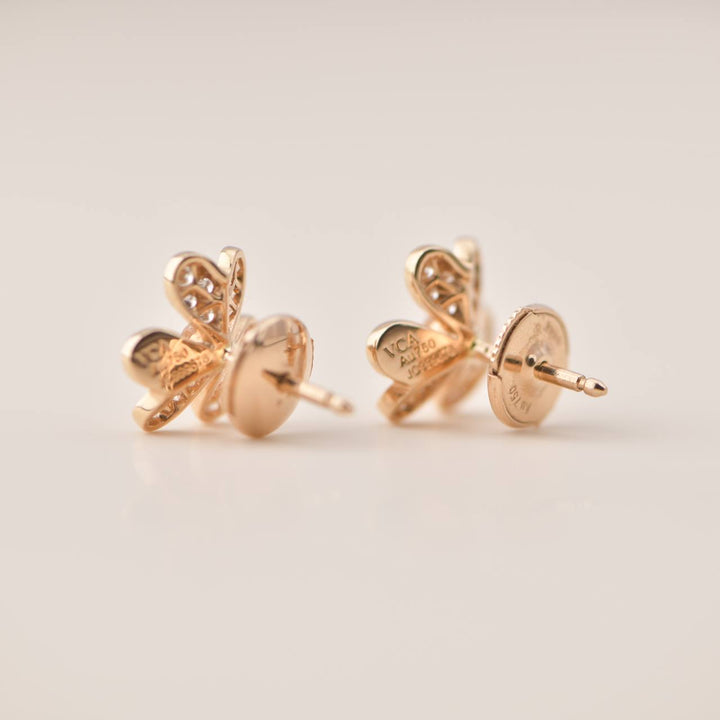 Used VCA Frivole Earrings