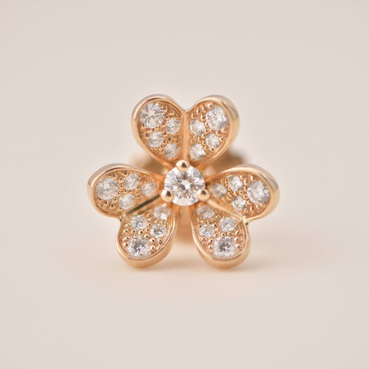 Used VCA Frivole Earrings