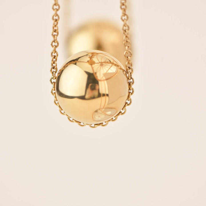 Second Hand Tiffany City HardWear Gold Drop Yellow Gold Earrings