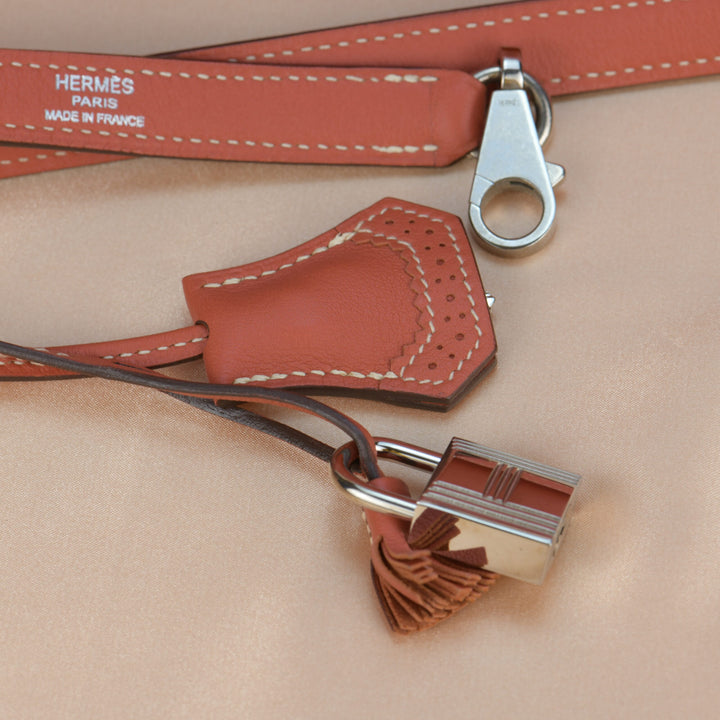 Second Hand Hermès Kelly 32 Ghillies Retourne Swift Leather Handbag