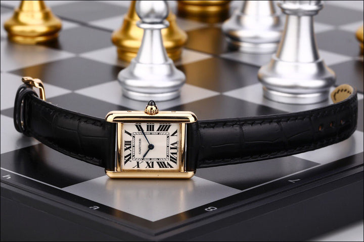 Cartier Tank Louis Small Model 18K Yellow Gold Watch W1529856