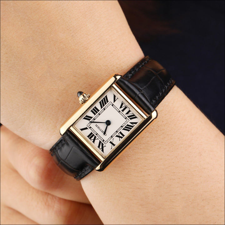 Cartier Tank Louis Small Model 18K Yellow Gold Watch W1529856