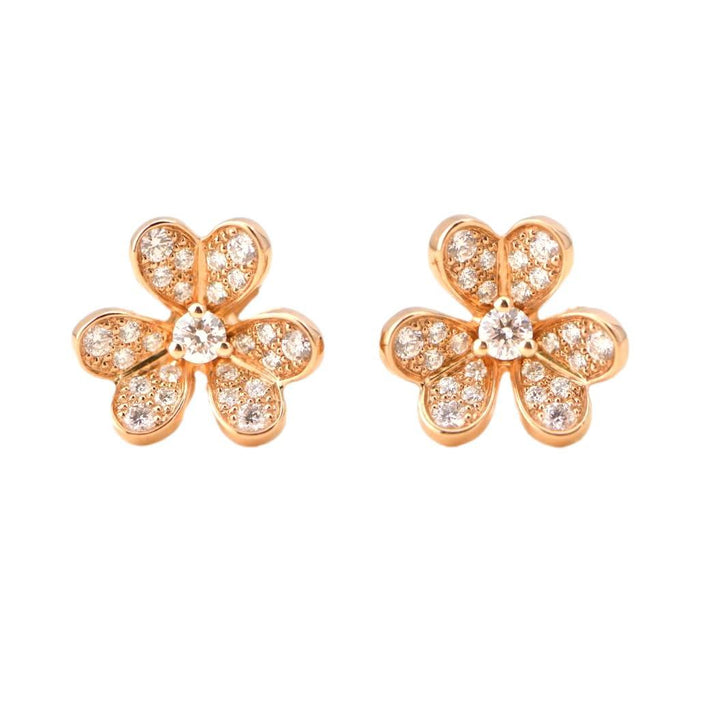 Used VCA Frivole Earrings