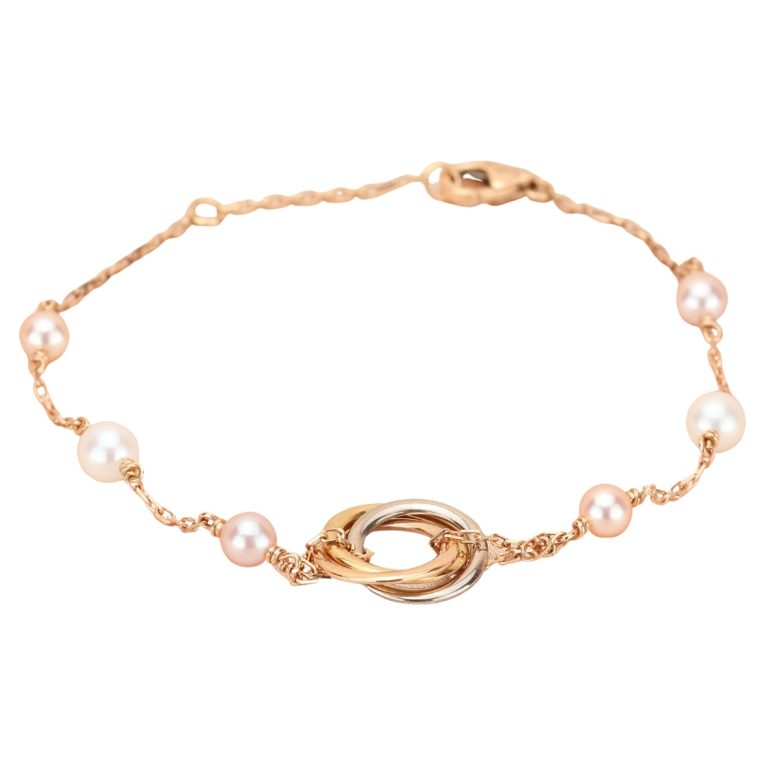 Cartier store pearl bracelet