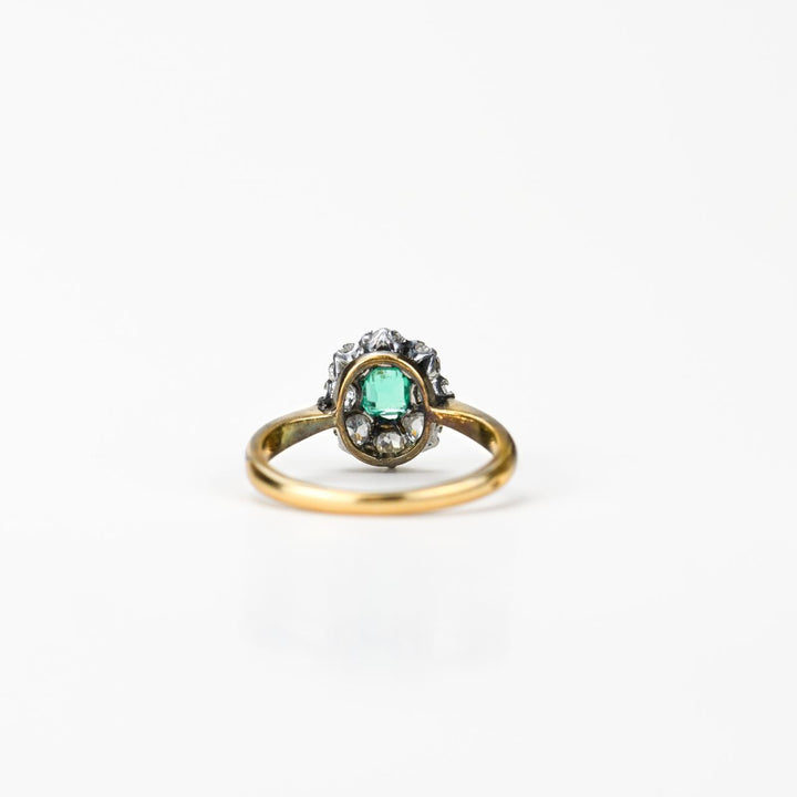 Victoria Colombian Emerald Diamond Ring