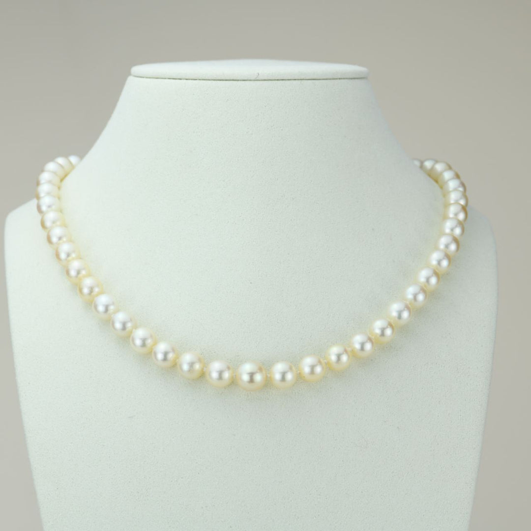 Preloved Boucheron Pearl Diamond Platinum Necklace