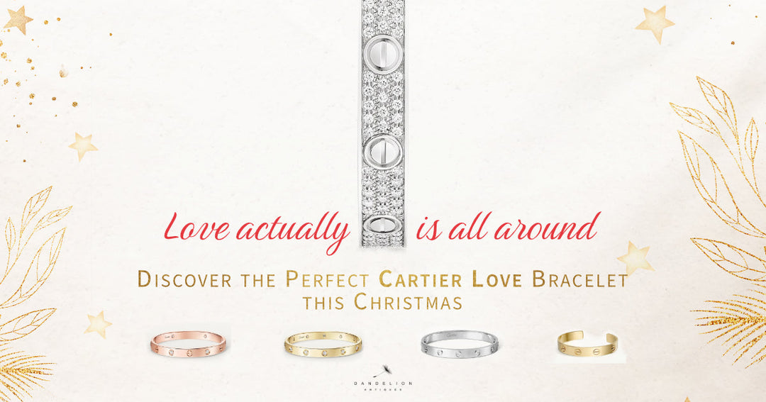 Love actually is all around: Discover the Perfect Cartier Love Bracelet this Christmas