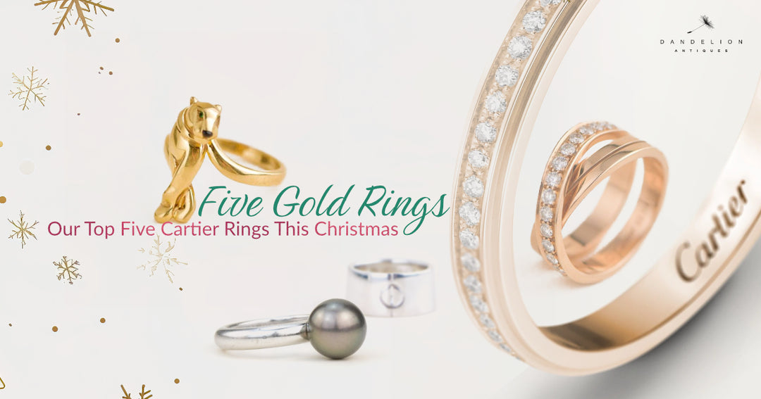 Five Gold Rings: Our Top 5 Cartier Rings this Christmas