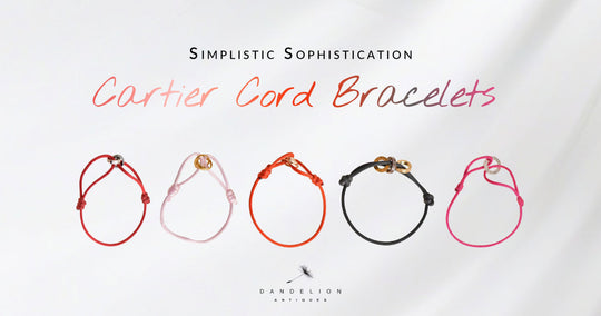Simplistic Sophistication – Cartier Cord Bracelets
