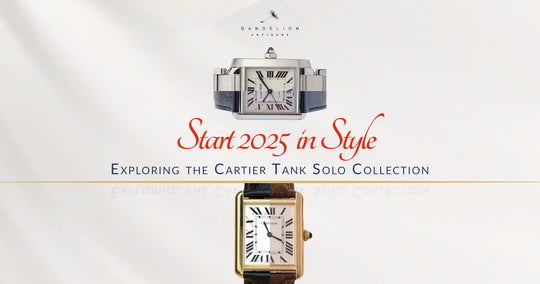 Start 2025 in Style: Exploring the Cartier Tank Solo Collection