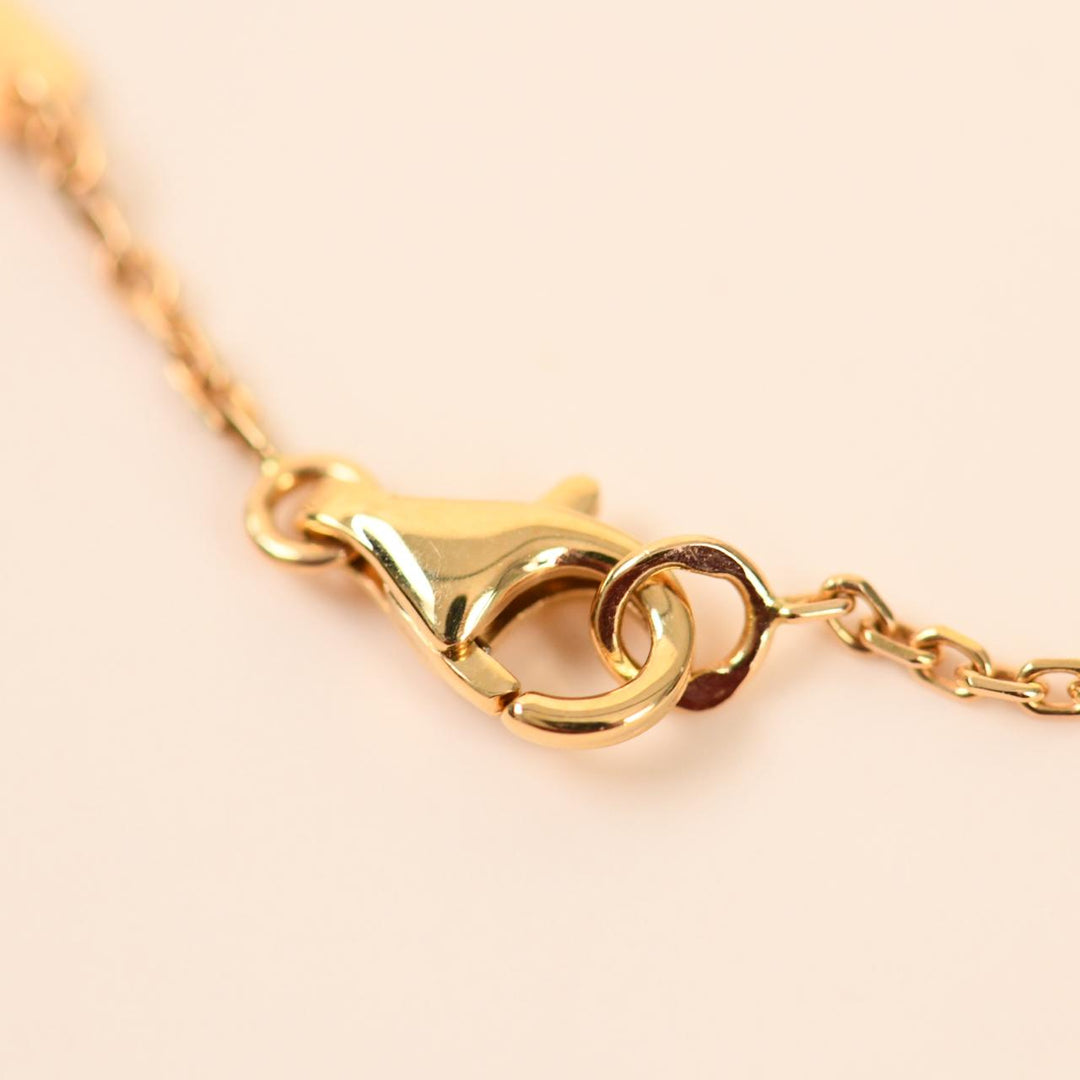 Van Cleef & Arpels Vintage Alhambra Mother of pearl 18K Yellow Gold Necklace