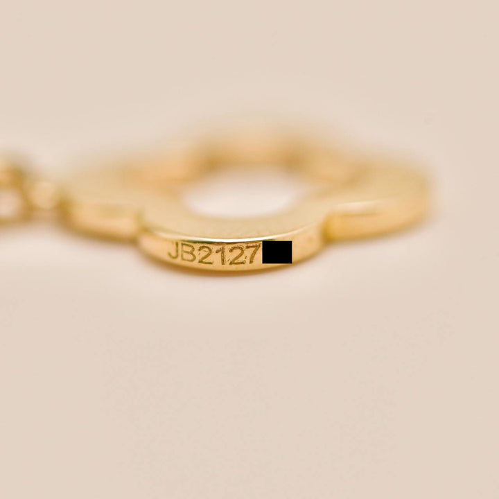Van Cleef & Arpels Byzantine Alhambra 18K Yellow Gold Bracelet