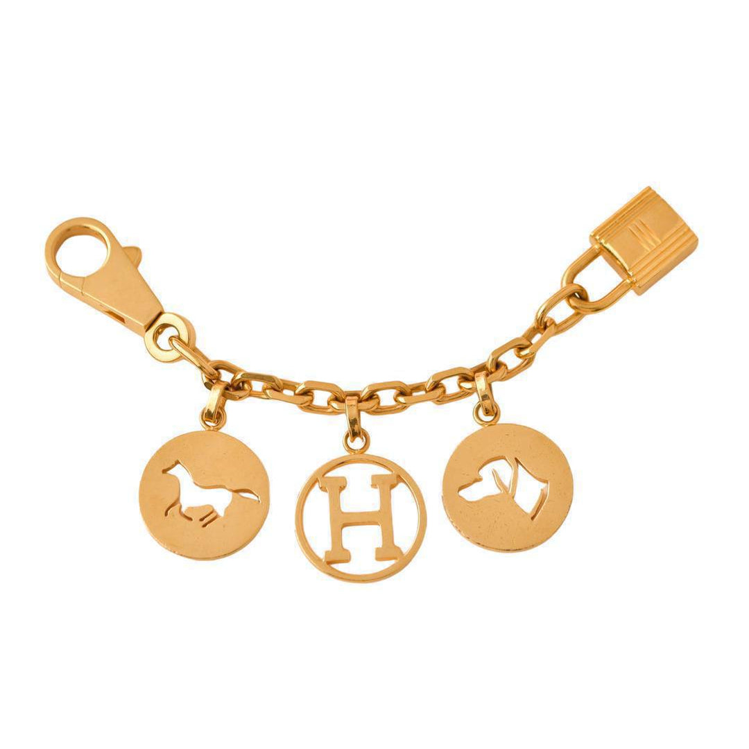 Preloved Authentic Hermès Breloque Olga Bag Charm Amulette